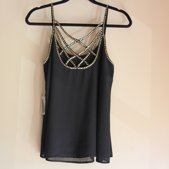 Forever 21 strappy sequin tank top - Picture 4 of 8